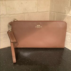 Cocoa Coach Wristlet